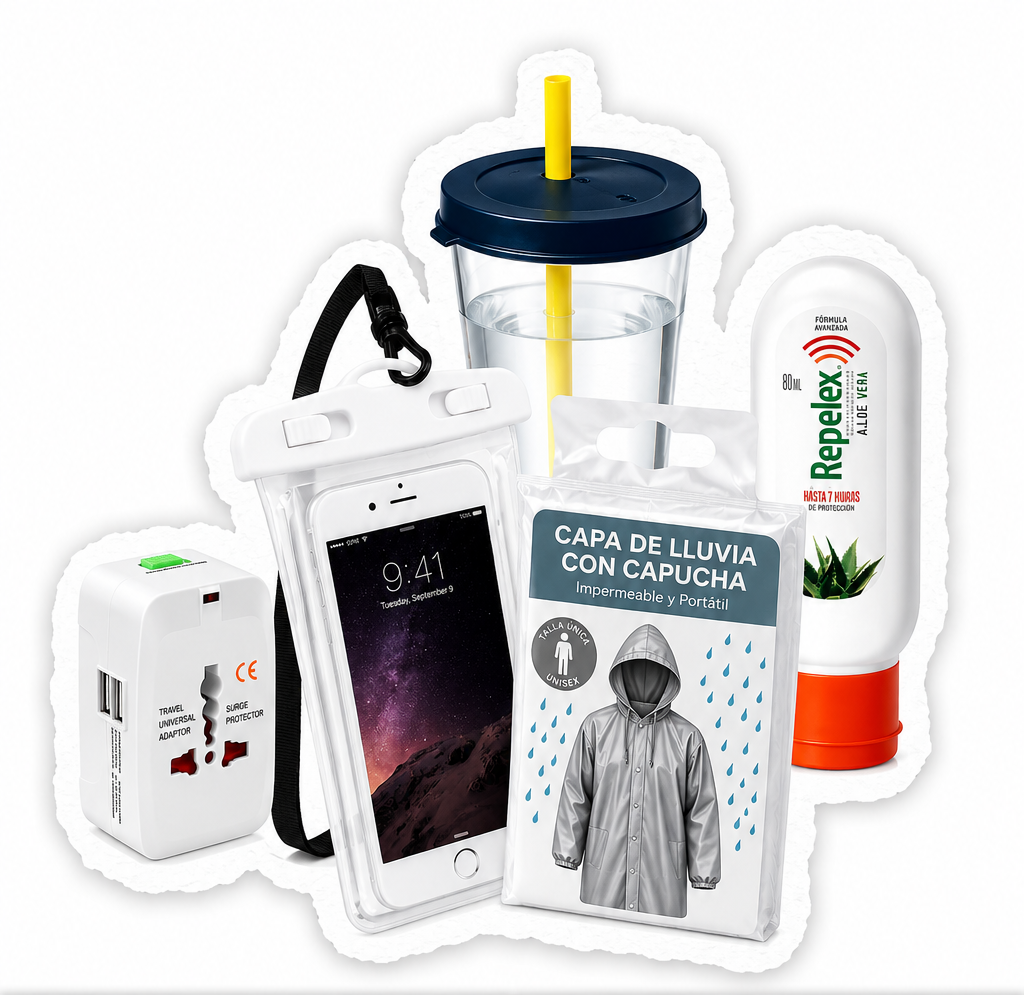 Kit de Viaje Brasil: 5 esenciales para viajar sin imprevistos